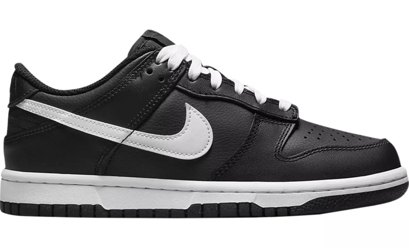 NIKE DUNK LOW (GS) “Black/White” Size 5.5Y PRE OWNED outlets SNEAKERS