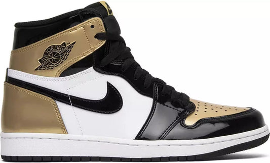 Jordan 1 Retro High NRG Patent Gold Toe