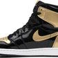 Jordan 1 Retro High NRG Patent Gold Toe