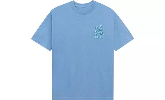 Anti Social Social Club Deeper Than Usual Aquatic Blue Tee