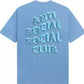 Anti Social Social Club Deeper Than Usual Aquatic Blue Tee