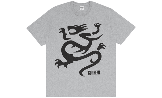 Supreme Mobb Deep Dragon Tee Heather Grey