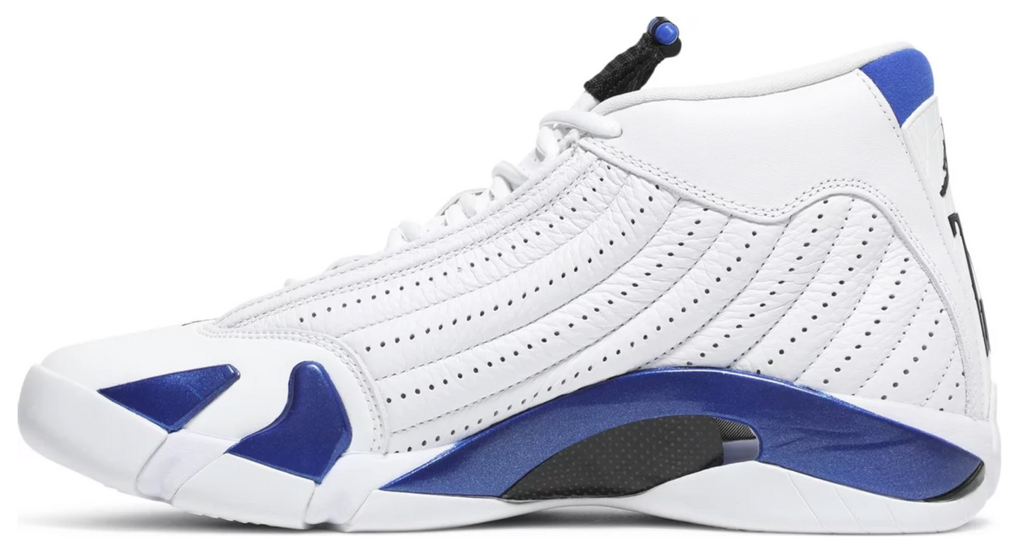 Jordan 14 Retro White Hyper Royal