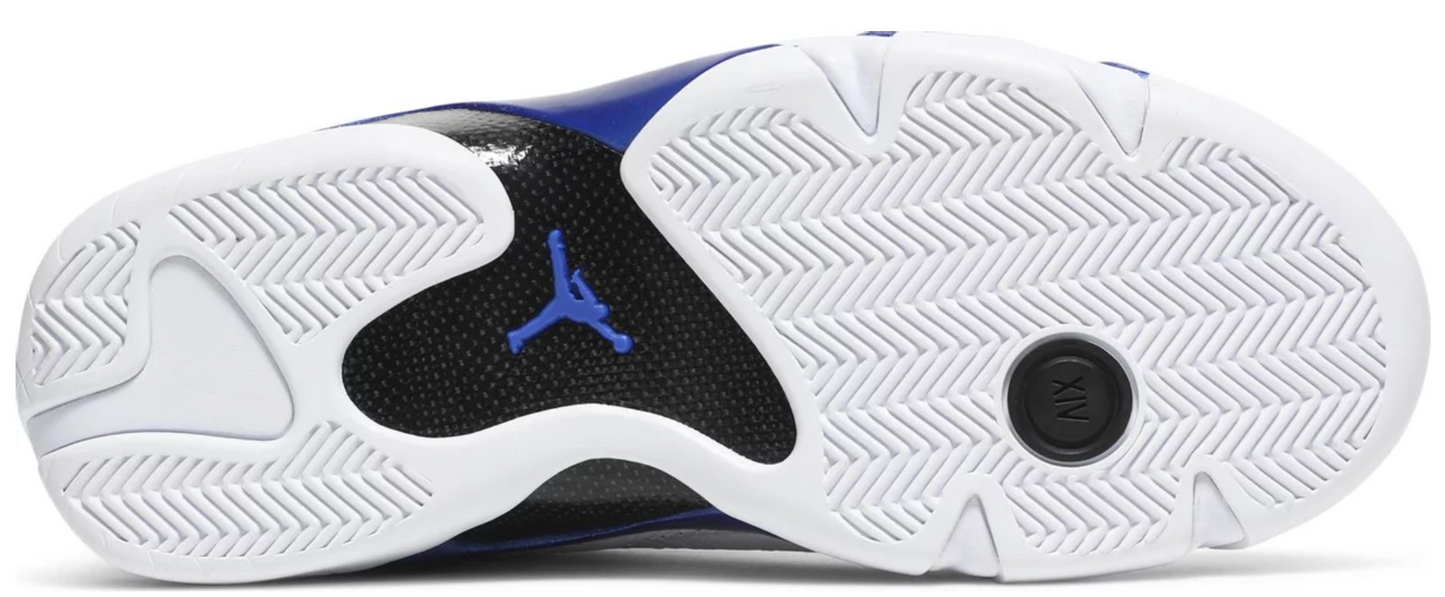 Jordan 14 Retro White Hyper Royal