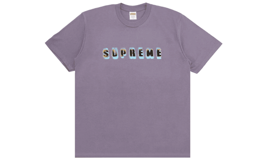 Supreme Stencil Tee Dusty Purple