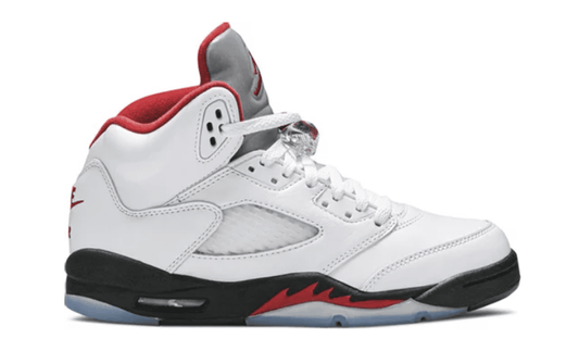 Jordan 5 Retro Fire Red Silver Tongue (2020) (GS)