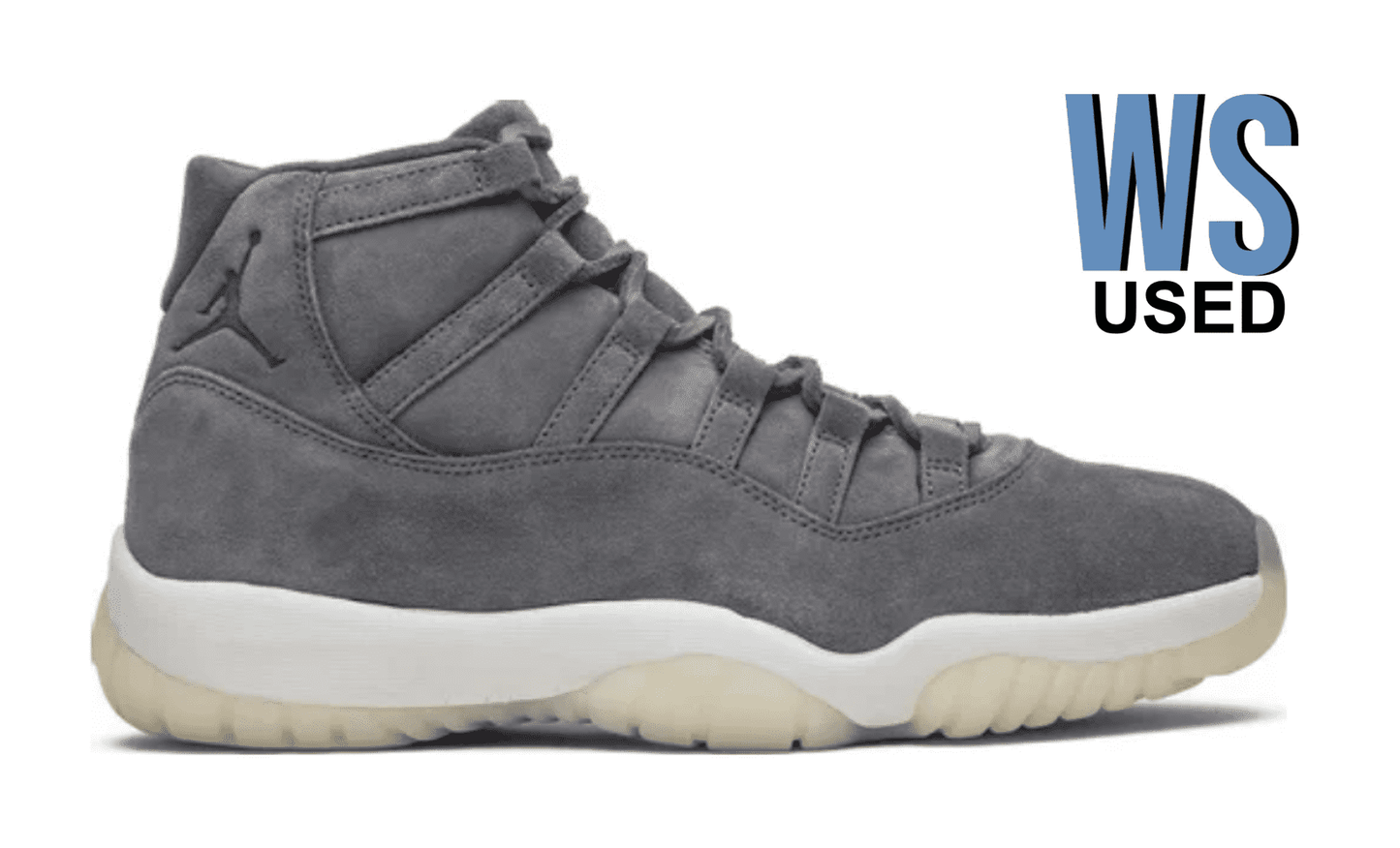 Jordan 11 Retro Pinnacle Grey Suede