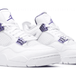 Jordan 4 Retro Metallic Purple