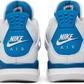 Jordan 4 Retro Military Blue (2024) (GS)