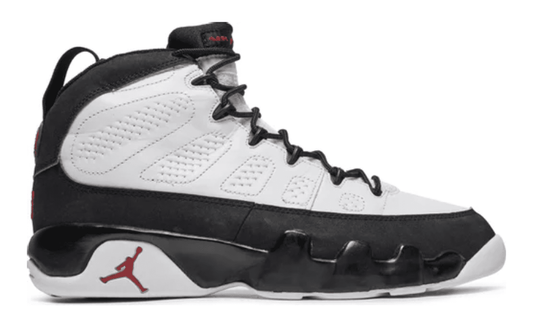 Jordan 9 Retro White Black Red (2002)