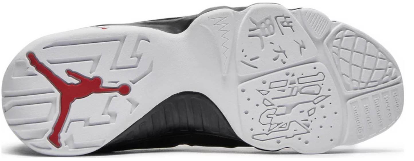 Jordan 9 Retro White Black Red (2002)