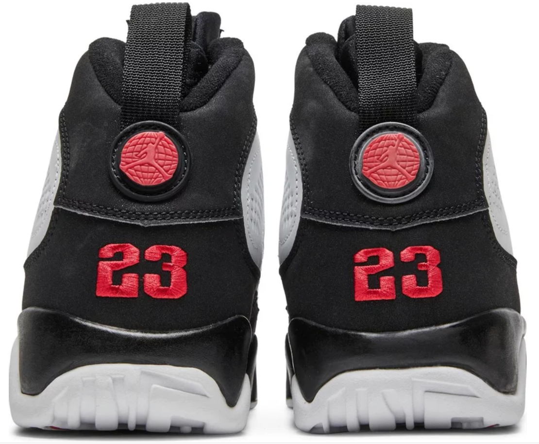 Jordan 9 Retro White Black Red (2002)