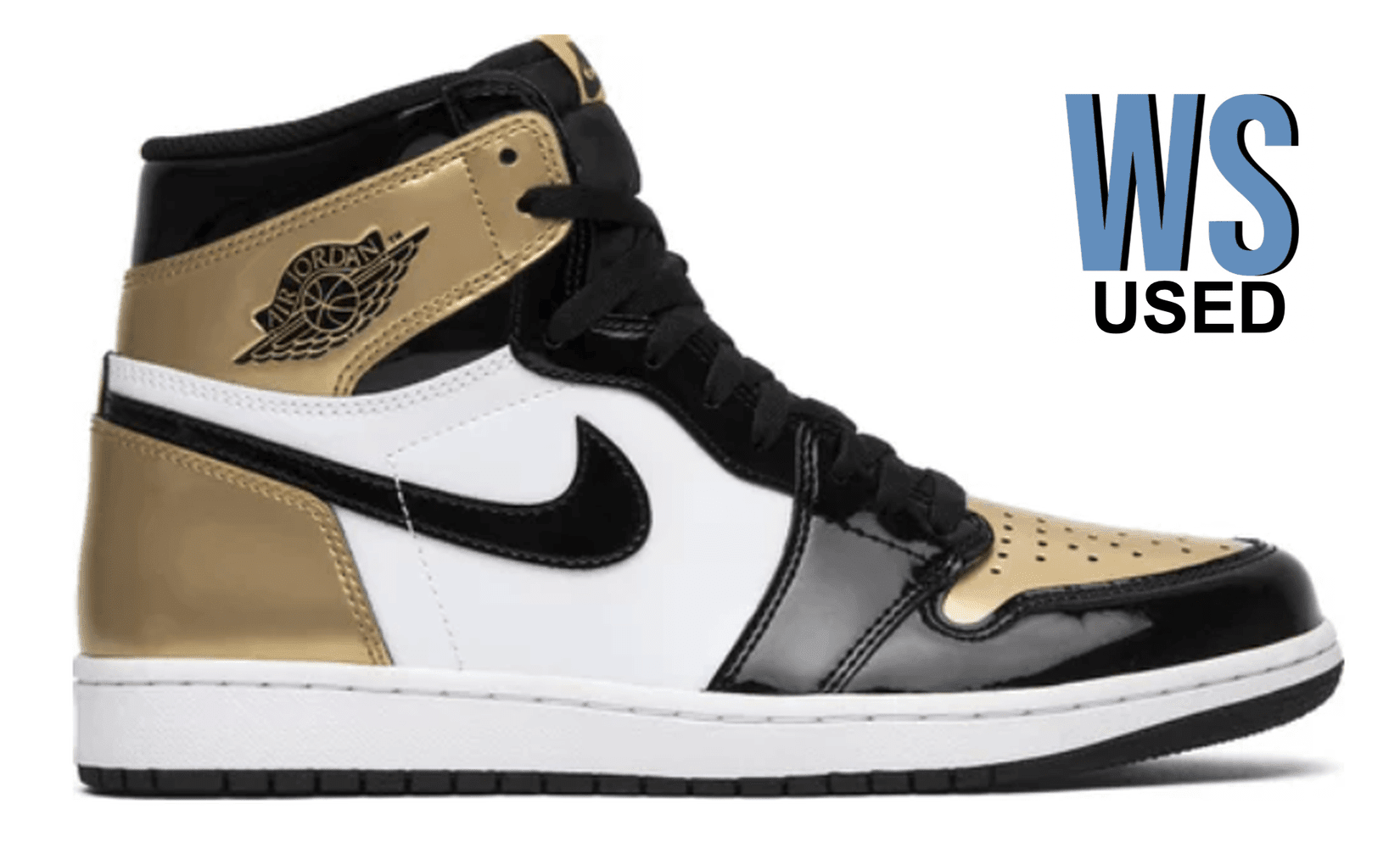 Jordan 1 Retro High NRG Patent Gold Toe