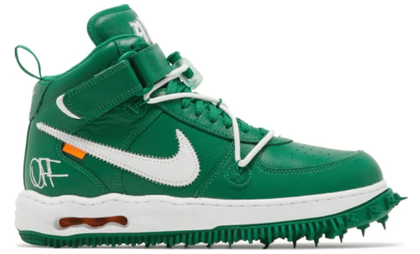 Nike Air Force 1 Mid Off-White Pine Green