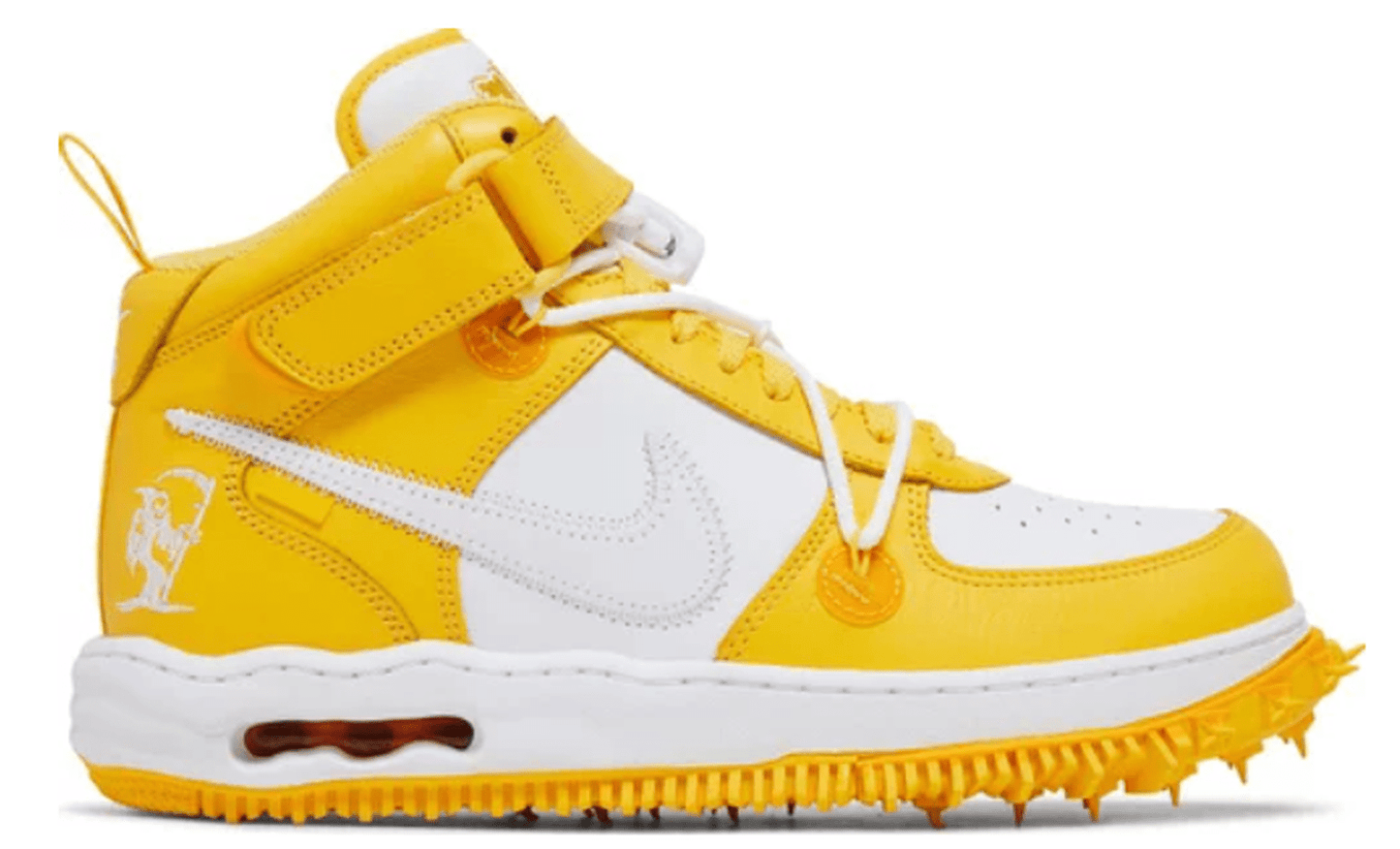 Nike Air Force 1 Mid SP Off-White Varsity Maize