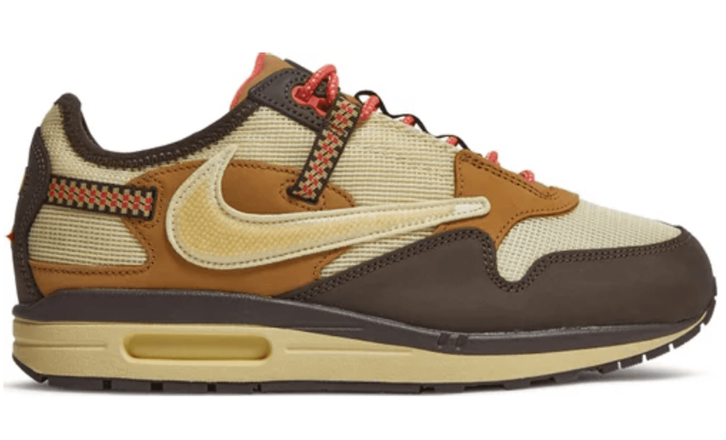 Nike Air Max 1 Travis Scott Cactus Jack Baroque Brown