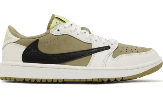 Jordan 1 Retro Low Golf Travis Scott Neutral Olive