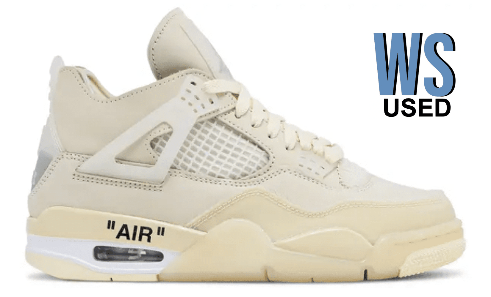 Jordan 4 Retro Off-White Sail Women's