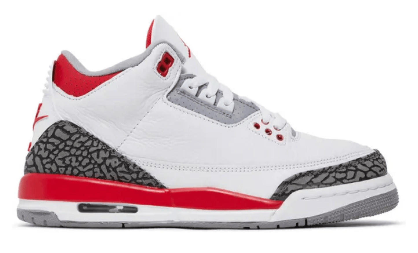 Jordan 3 Retro Fire Red 2022 GS