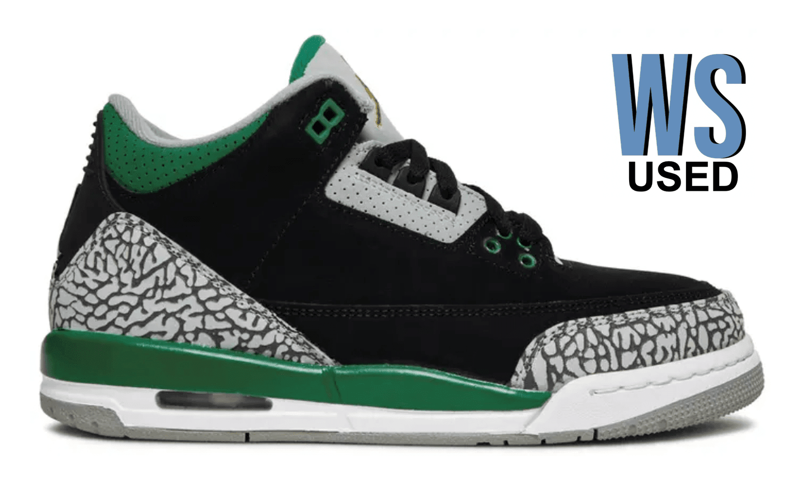 Jordan 3 Retro Pine Green GS