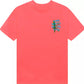 Anti Social Social Club Candy  Pink Fiddleneck Tee