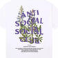 Anti Social Social Club White/Purple Lupine Tee