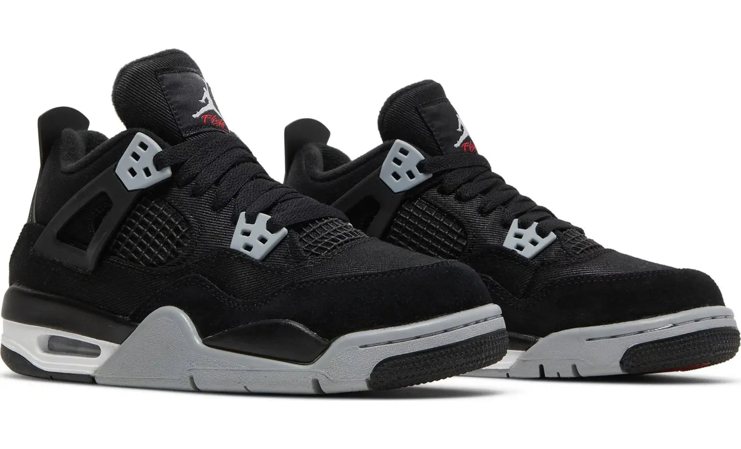 Jordan 4 Retro Black Canvas (GS)