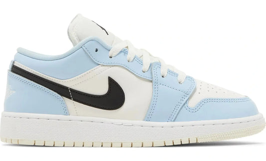 Jordan 1 Low Ice Blue Black GS