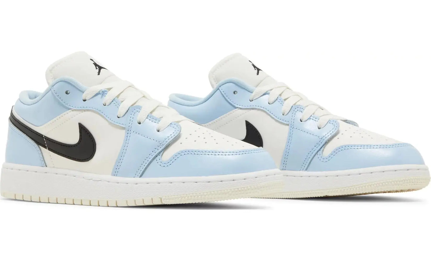 Jordan 1 Low Ice Blue Black (GS)