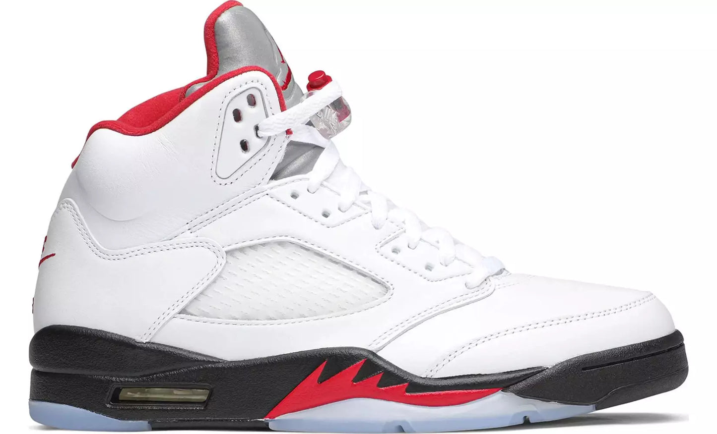 Jordan 5 Retro Fire Red Silver Tongue 2020