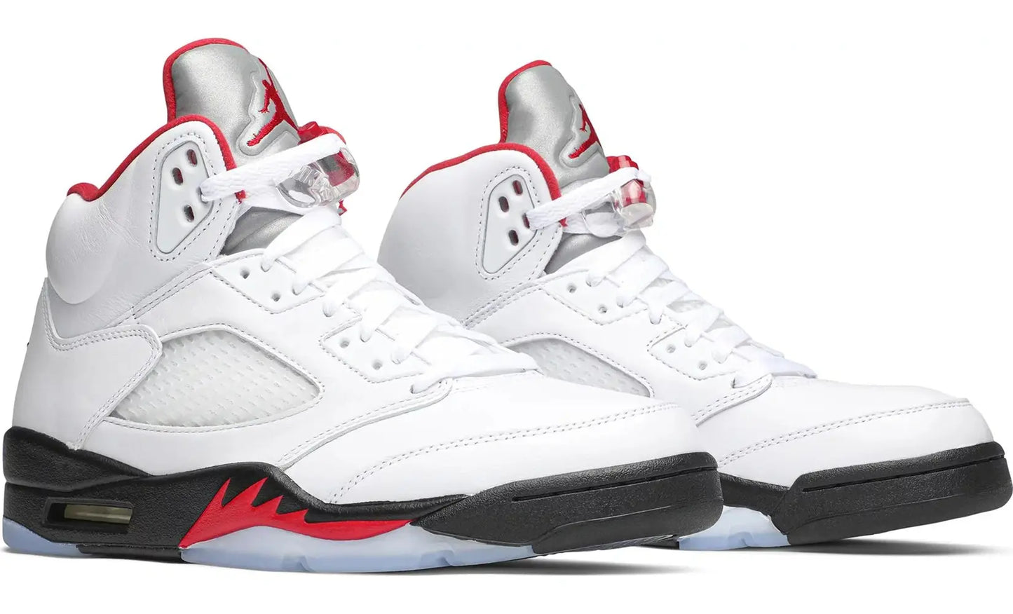 Jordan 5 Retro Fire Red Silver Tongue (2020)